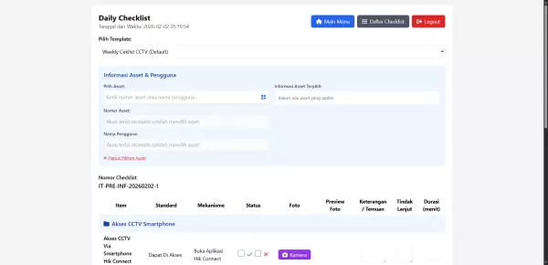 Ceklist 5